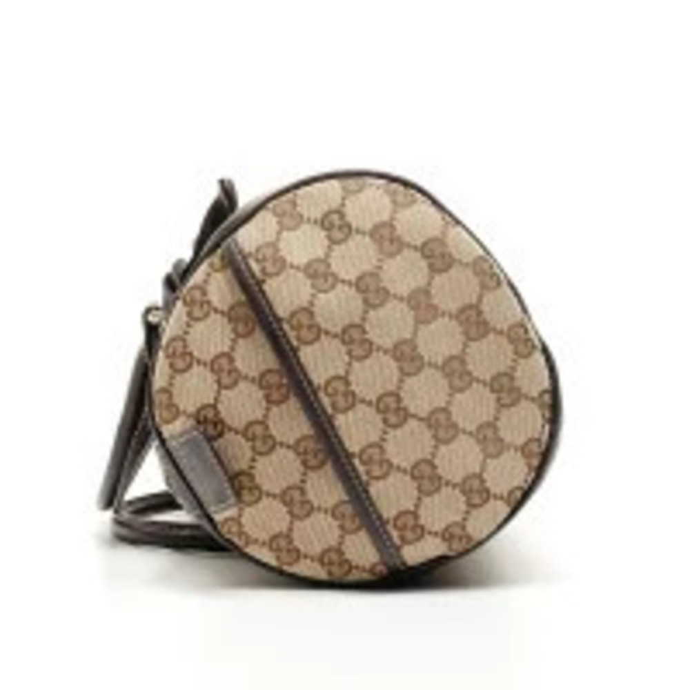 Gucci Bag Brown Handbag Boston Canvas